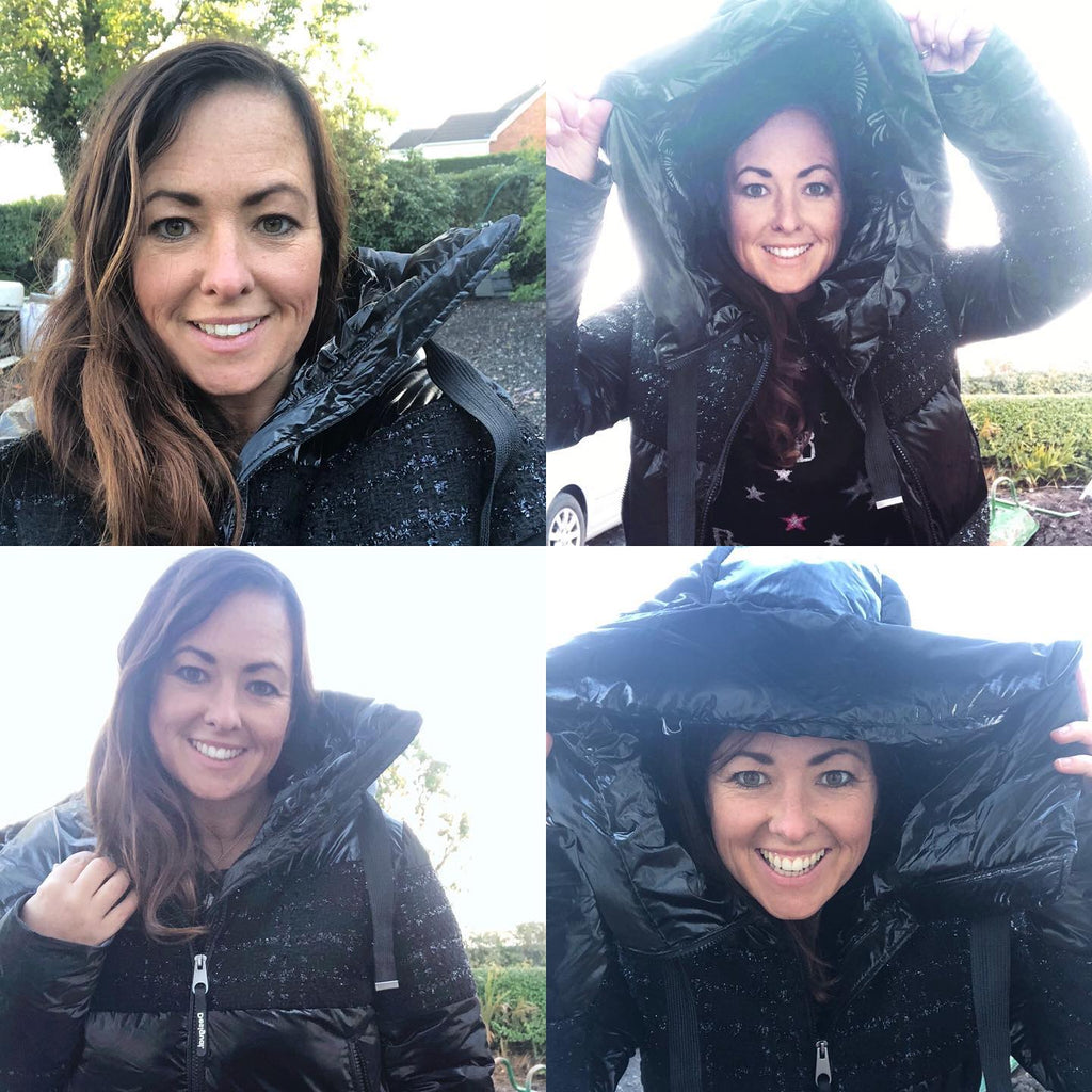 When it's freezing outside only a Desigual padded puffa coat will do!