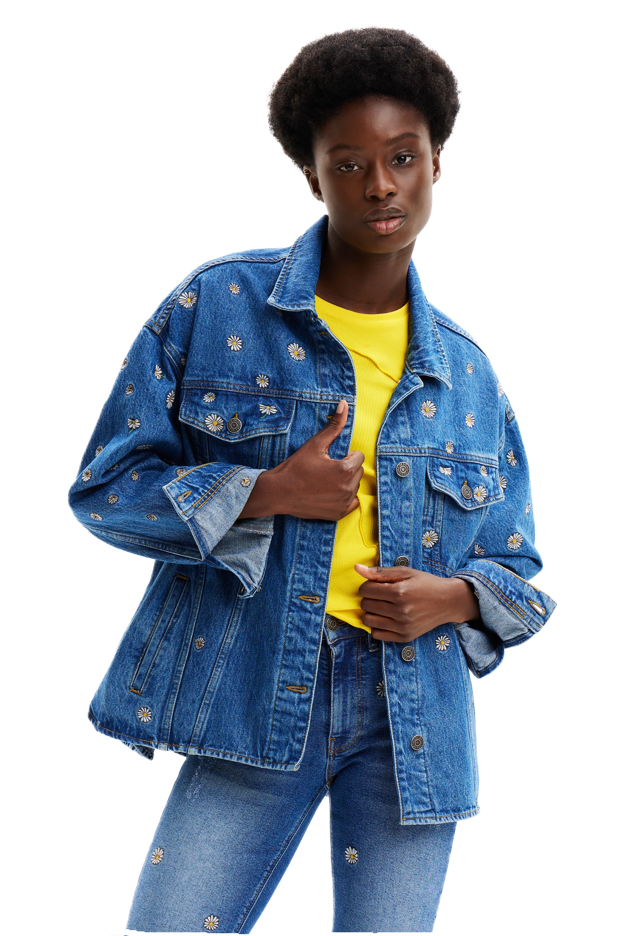 Desigual jean jacket outlet