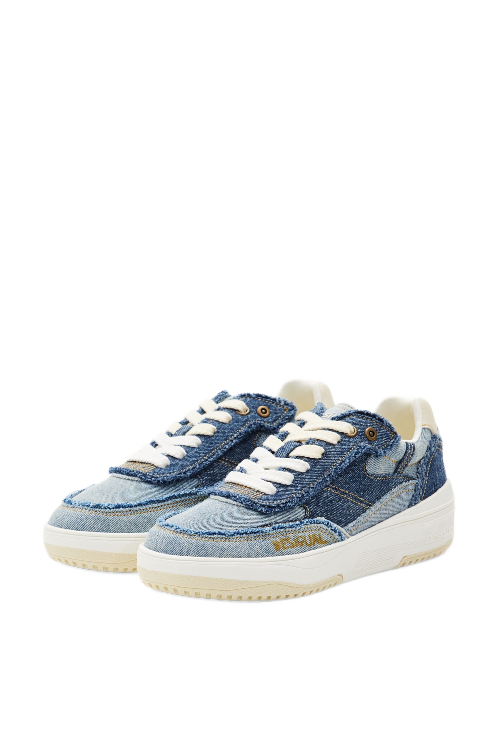 Desigual Metro Denim Retro Low top Sneakers 24SSKA08 Belle Divino