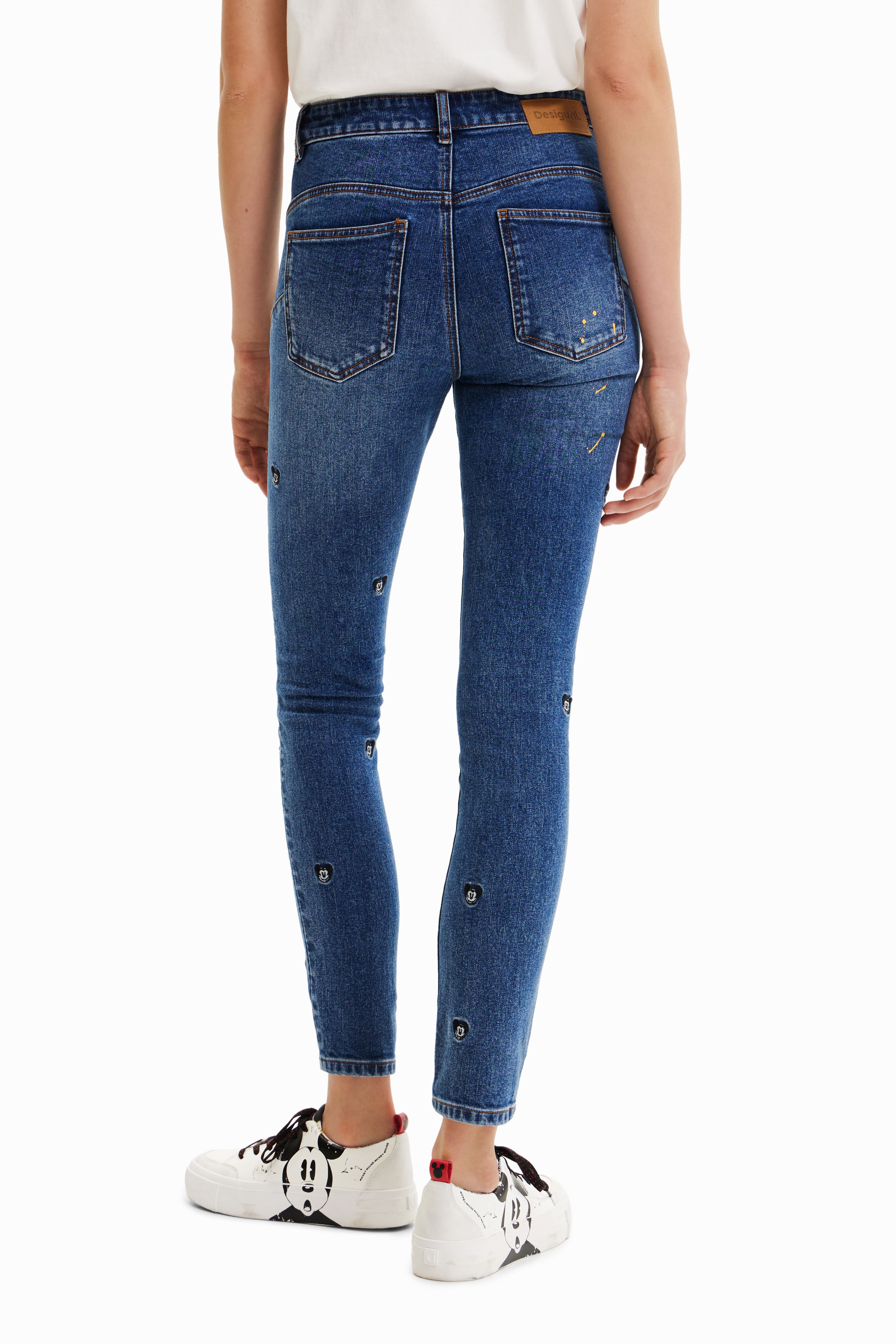 Mickey mouse blue sales jeans