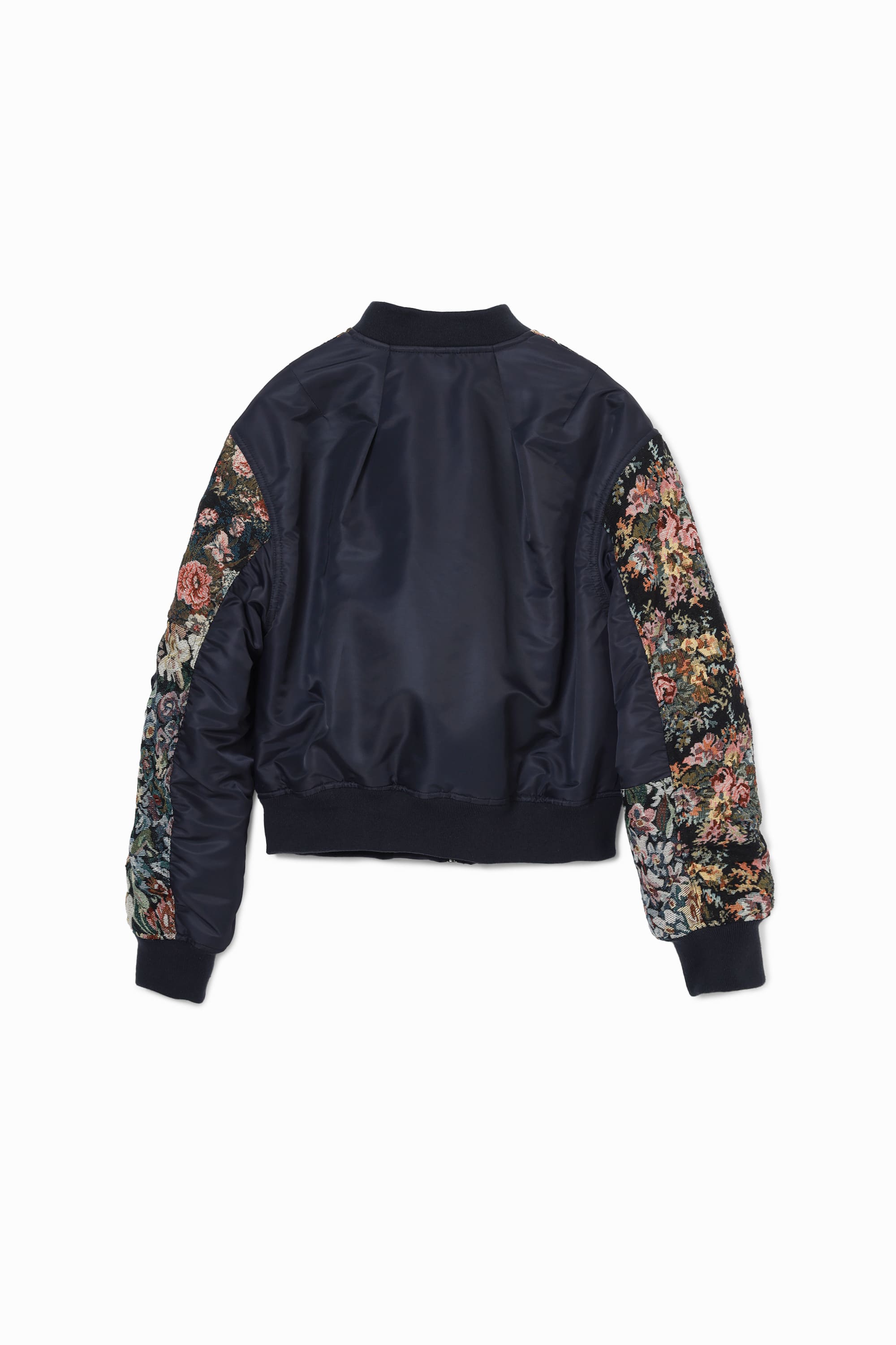 Desigual Roterdam Black Tapestry Bomber Jacket 24WWEWB1 – Belle