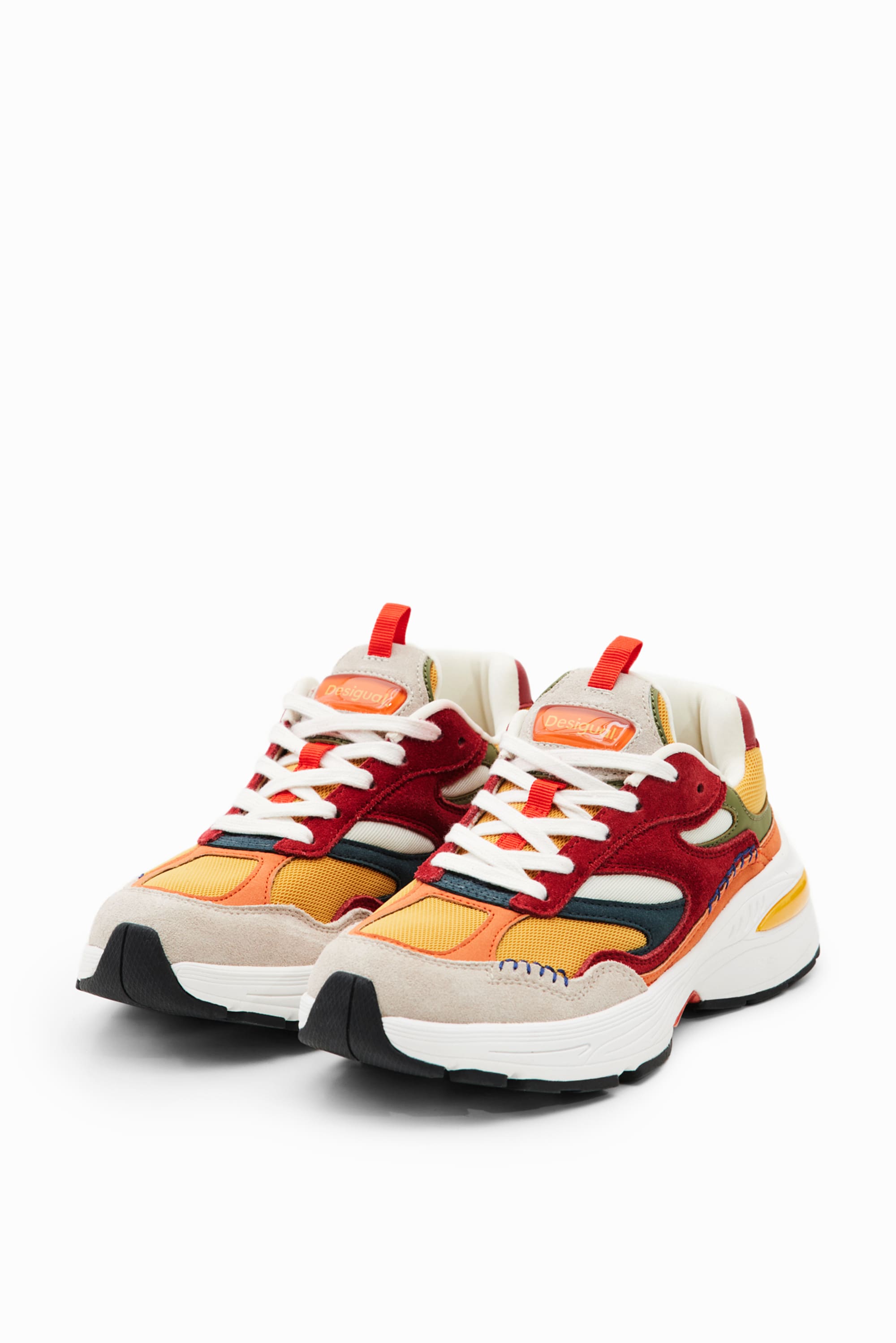 Desigual Moon Patch Vestida Patchwork Running Sneakers 23WSKO06