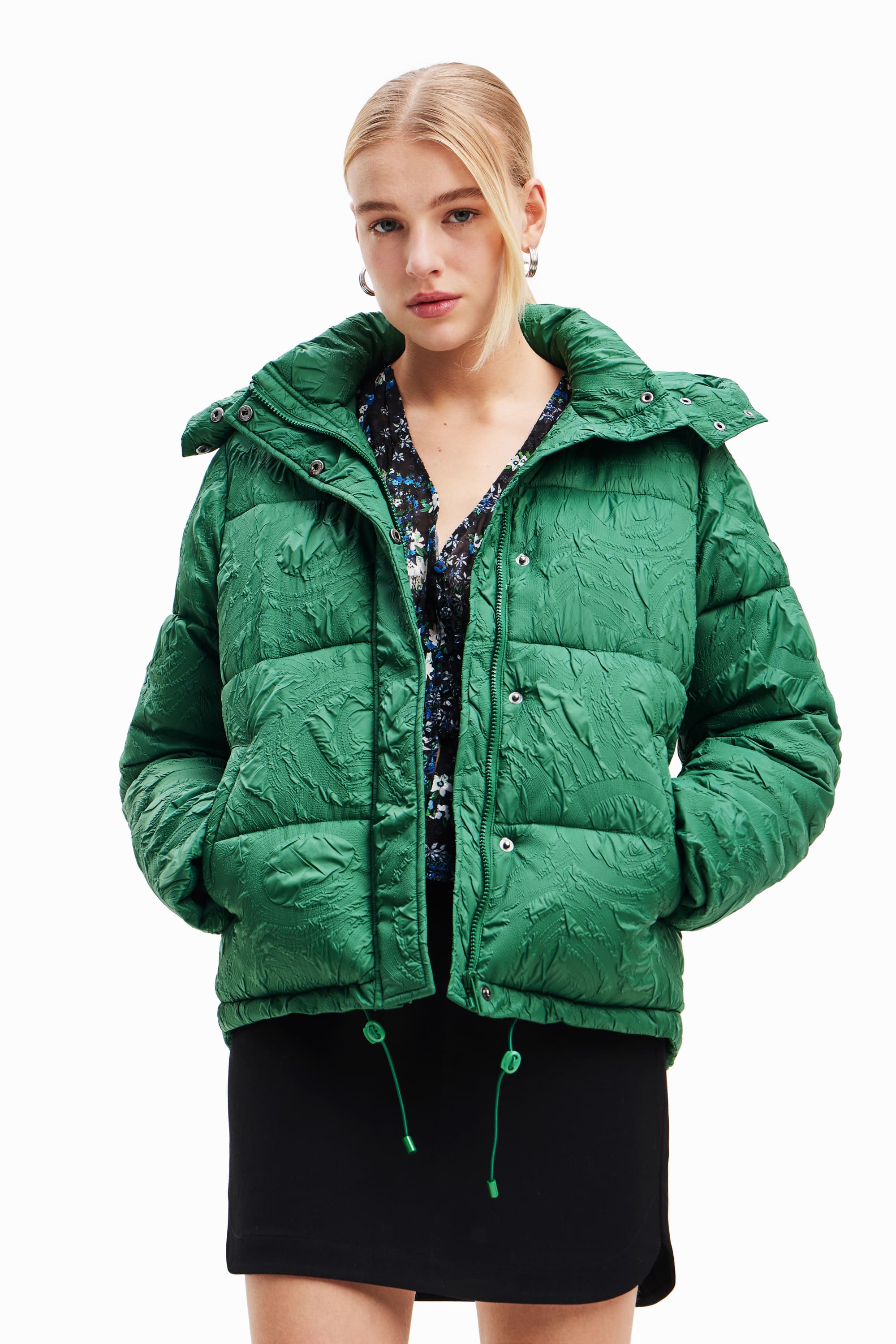 Desigual Calgary Padded Jacket 23WWEW72 – Belle Divino