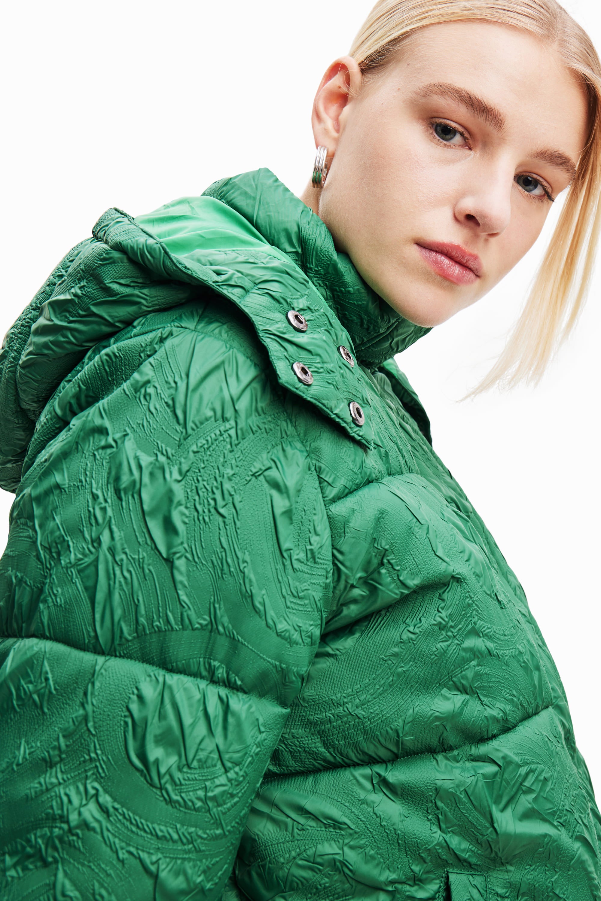 Desigual Calgary Padded Jacket 23WWEW72 Belle Divino