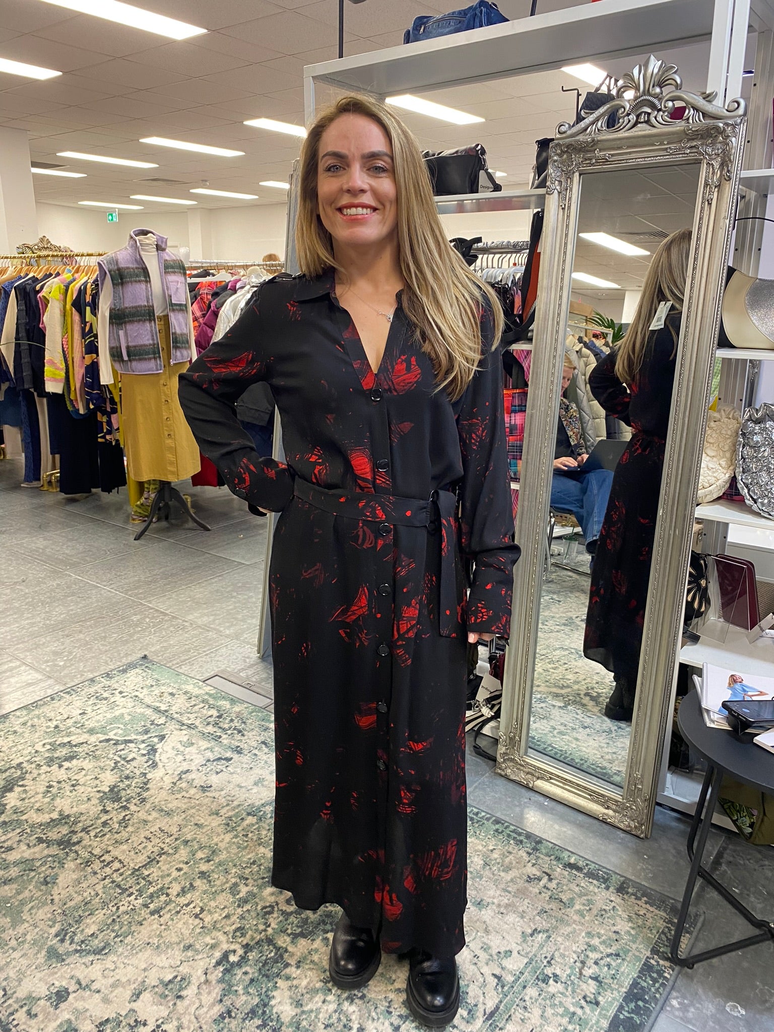 christian lacroix shirt dress M. Christian Lacroix shirt dress