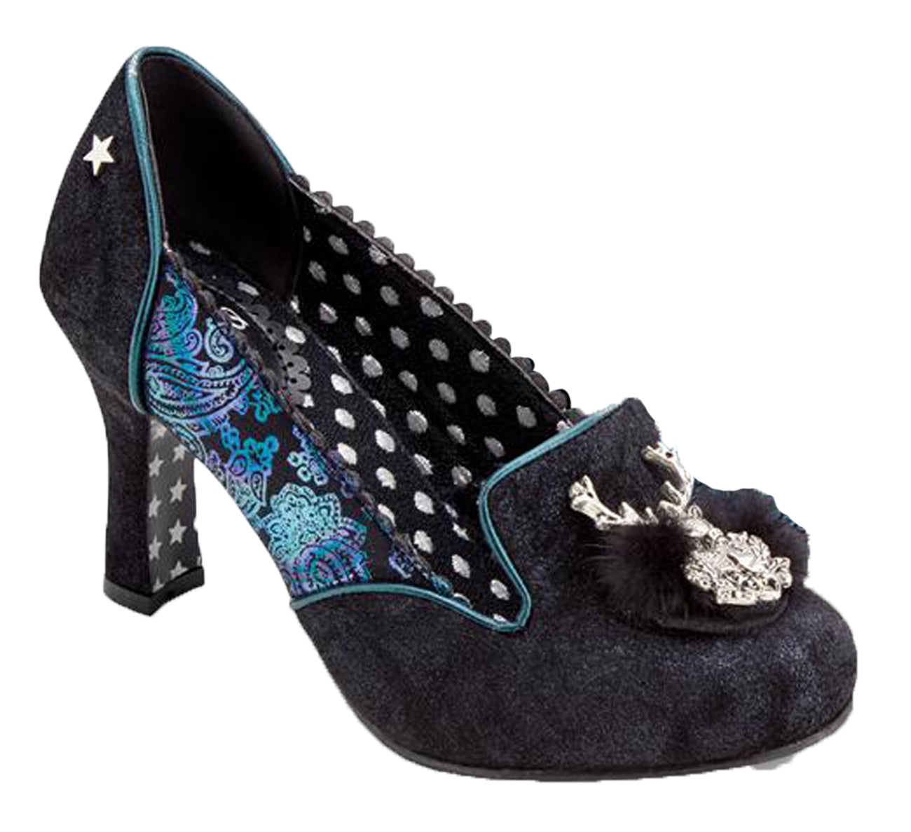 Jo Brown Shoes Joe Browns Double Strap Dogtooth Button Mary Jane