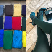 Silky Coloured Opaque 100 Denier Tights Winter Colours Collection