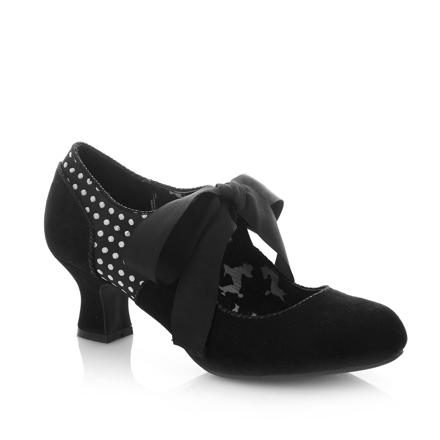 Helena Black Bootie Pumps & Matching Riva Bag by Ruby Shoo – Belle Divino
