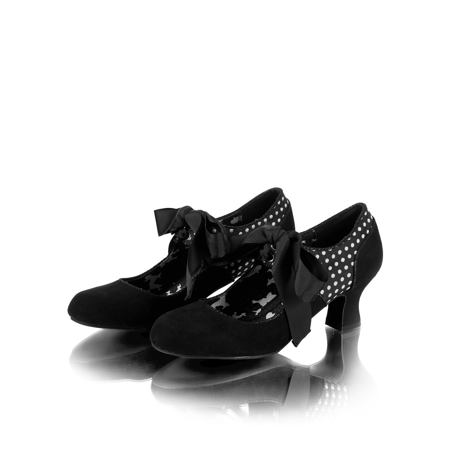 Helena Black Bootie Pumps & Matching Riva Bag by Ruby Shoo – Belle Divino
