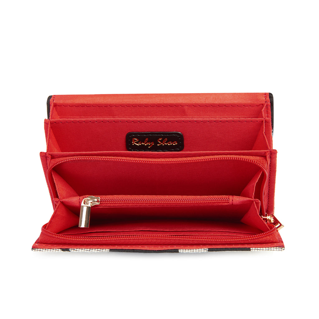Garda Black Spot Purse Wallet (Matches Annabel Riva) by Ruby Shoo ...