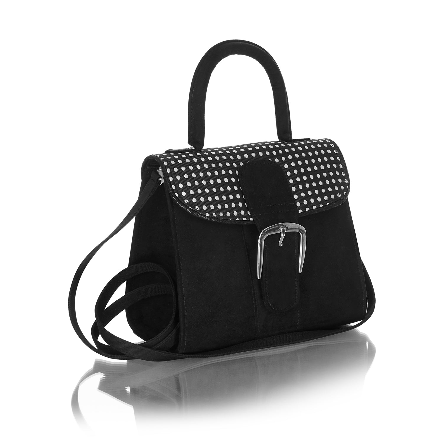 Helena Black Bootie Pumps & Matching Riva Bag by Ruby Shoo – Belle Divino