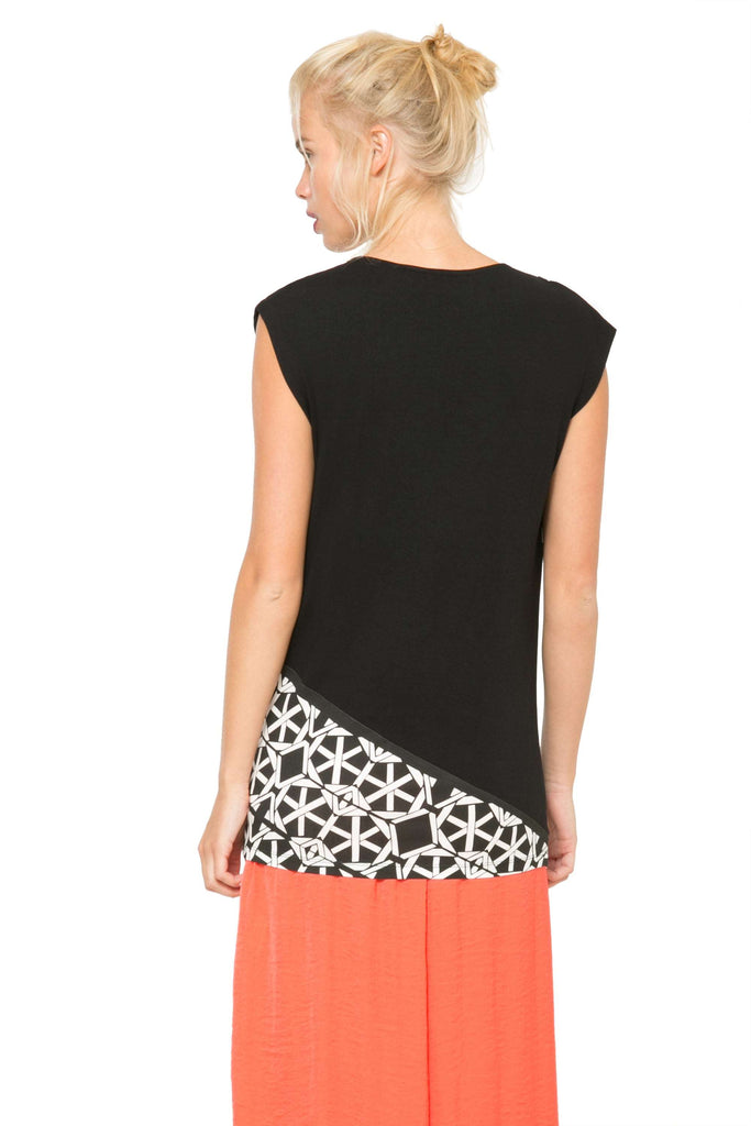 Atomi Draped Desigual by Mr Christian Lacroix Style Top 61T2LB4